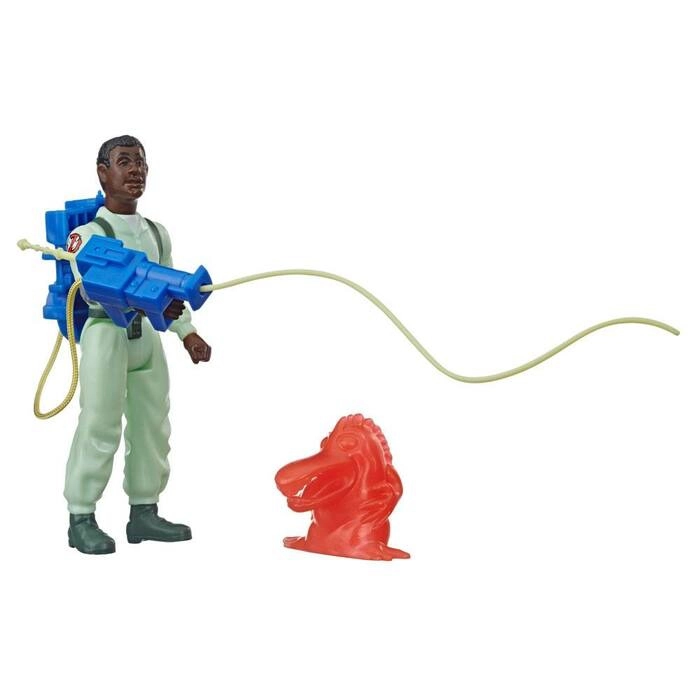 GHOSTBUSTERS - The Real Ghostbusters Kenner Classics Wave 1 - Winston Zeddemore and Chomper Ghost Action Figure