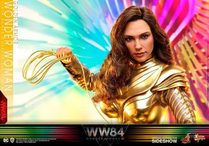 WONDER WOMAN - 1984 Golden Armor Deluxe Ver. 1/6 Action Figure 12" MMS578