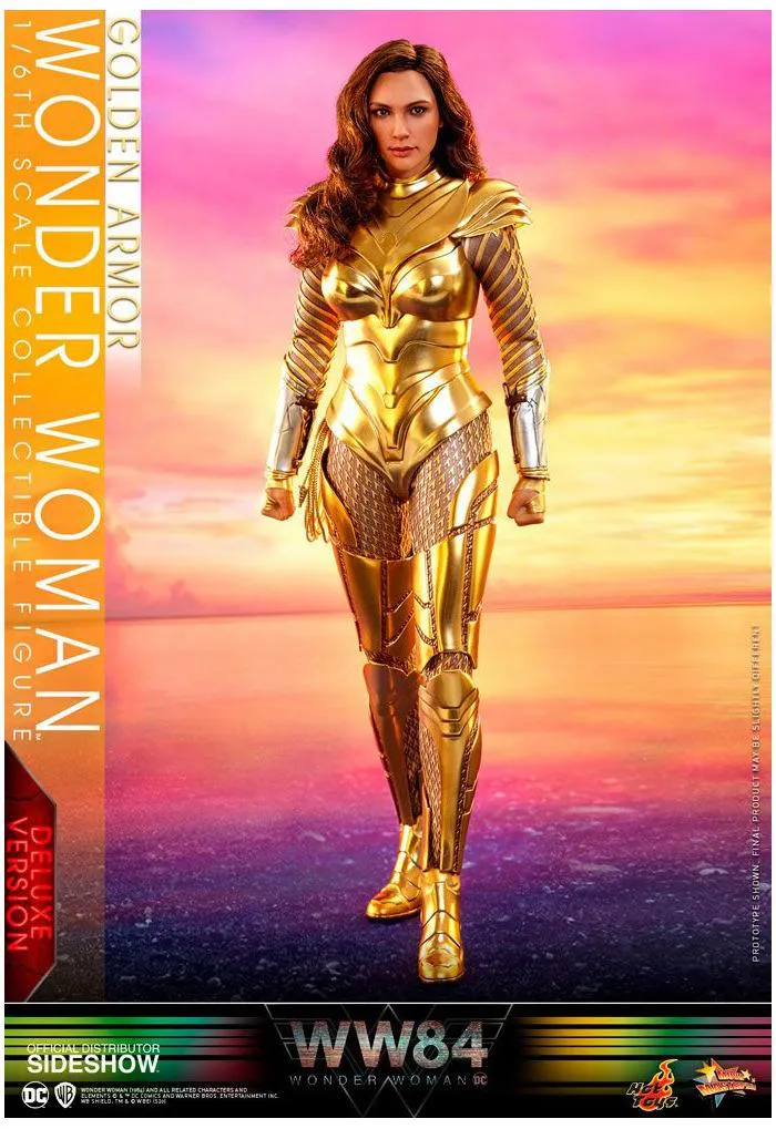 WONDER WOMAN - 1984 Golden Armor Deluxe Ver. 1/6 Action Figure 12" MMS578