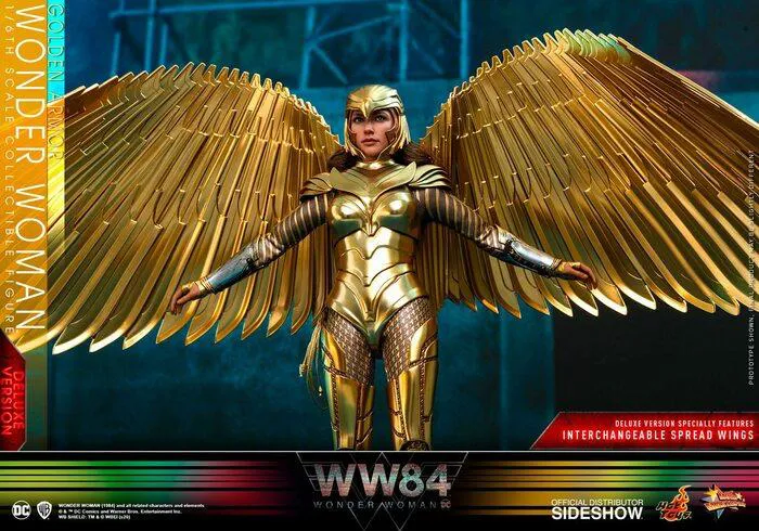 WONDER WOMAN - 1984 Golden Armor Deluxe Ver. 1/6 Action Figure 12" MMS578
