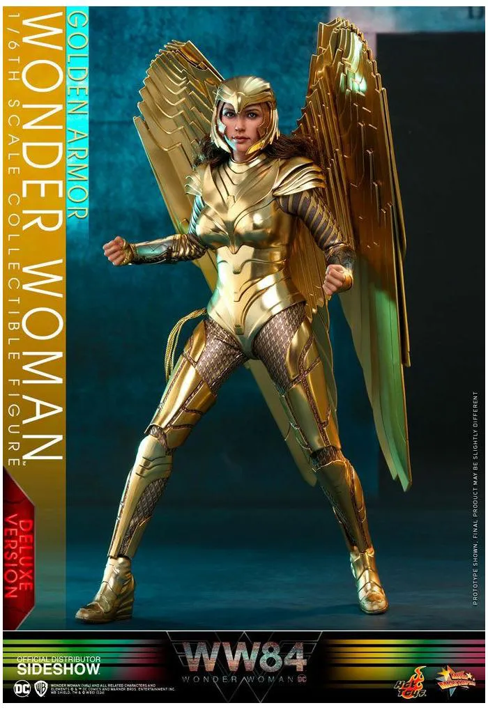 WONDER WOMAN - 1984 Golden Armor Deluxe Ver. 1/6 Action Figure 12" MMS578