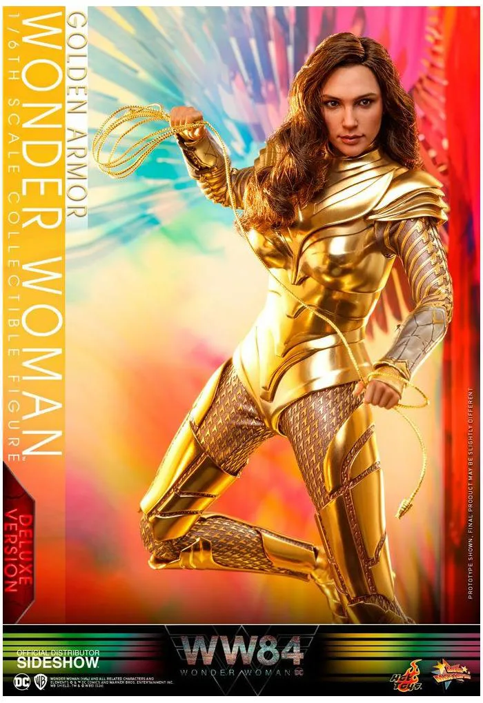 WONDER WOMAN - 1984 Golden Armor Deluxe Ver. 1/6 Action Figure 12" MMS578