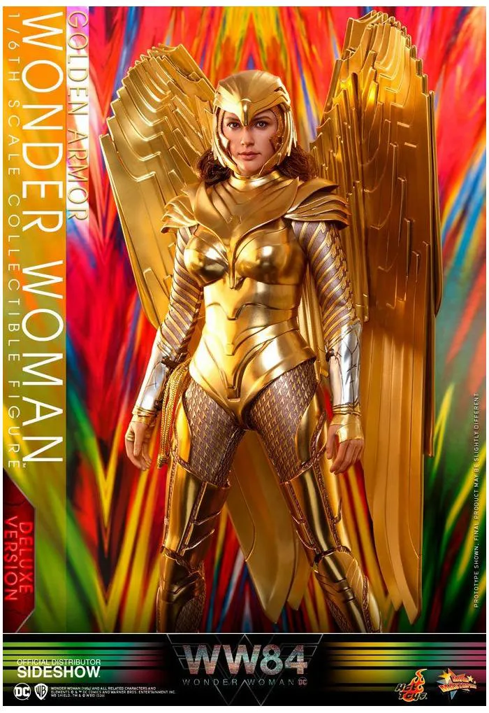 WONDER WOMAN - 1984 Golden Armor Deluxe Ver. 1/6 Action Figure 12" MMS578