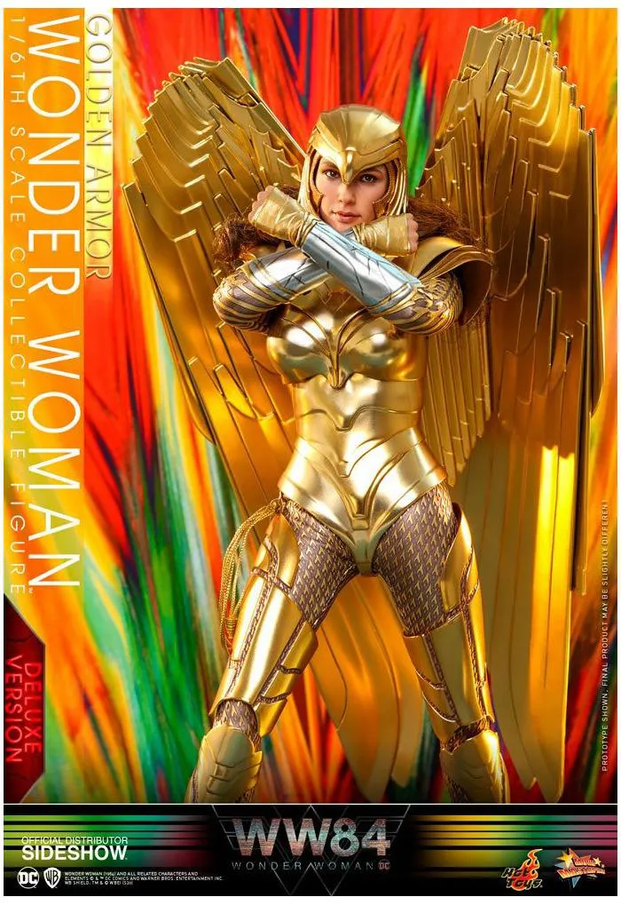 WONDER WOMAN - 1984 Golden Armor Deluxe Ver. 1/6 Action Figure 12" MMS578