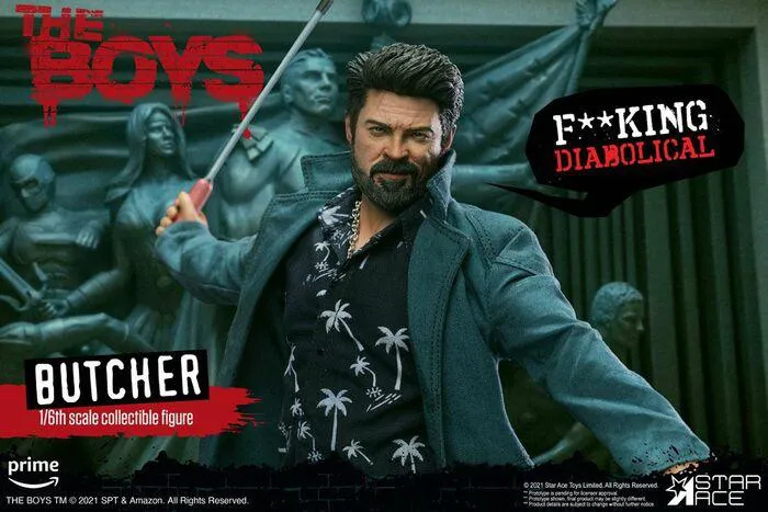 THE BOYS - Billy Butcher Deluxe Ver. 1/6 Action Figure 12"