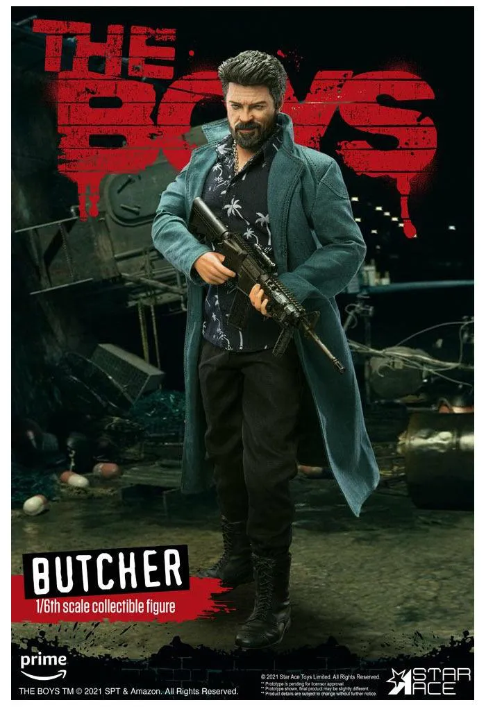THE BOYS - Billy Butcher Deluxe Ver. 1/6 Action Figure 12"