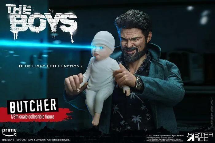 THE BOYS - Billy Butcher Deluxe Ver. 1/6 Action Figure 12"