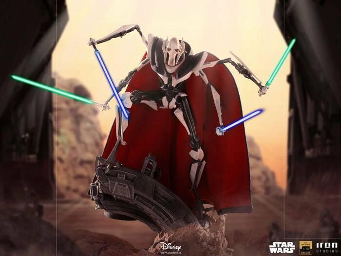 STAR WARS - General Grievous 1/10 Deluxe BDS Art Scale Statue