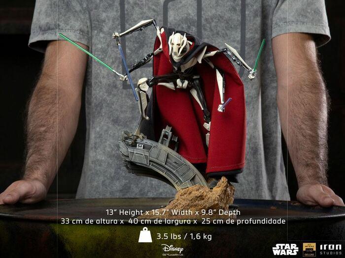 STAR WARS - General Grievous 1/10 Deluxe BDS Art Scale Statue