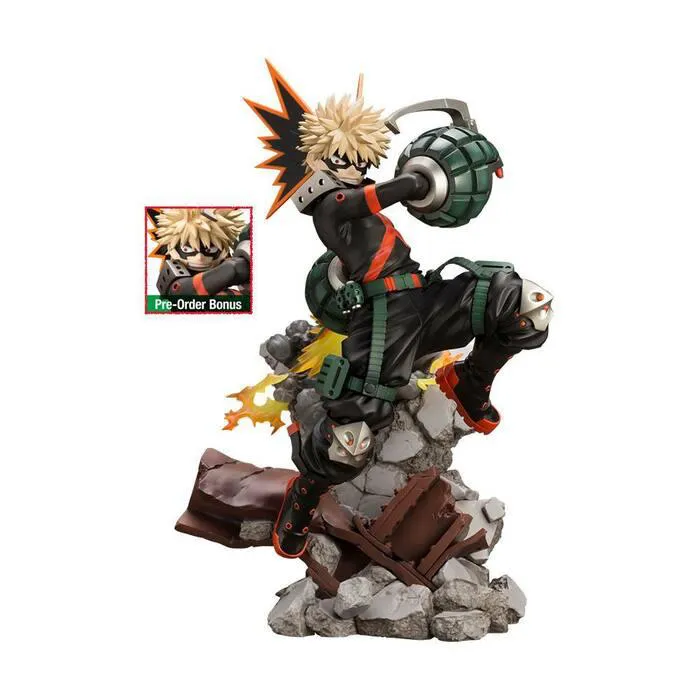 MY HERO ACADEMIA - Katsuki Bakugo Ver. 2 ArtFX J 1/8 Pvc Figure Bonus Edition