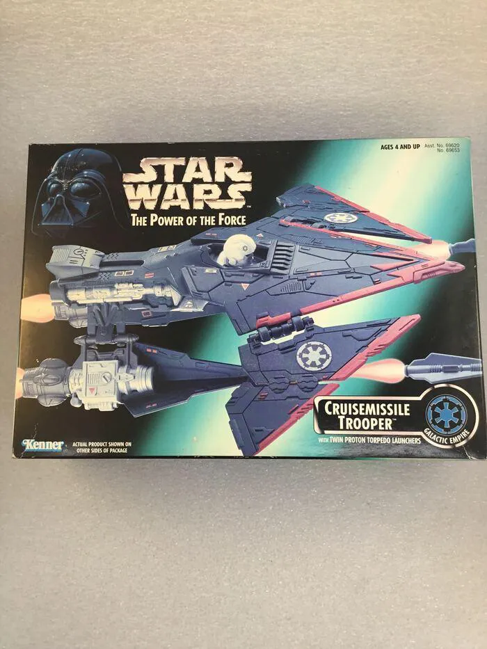 STAR WARS - Power of the Force Vehicle Figure Set