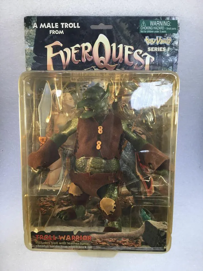 EVER QUEST - Series 1 - The Ruins of Kunark Troll Warrior Action Figure