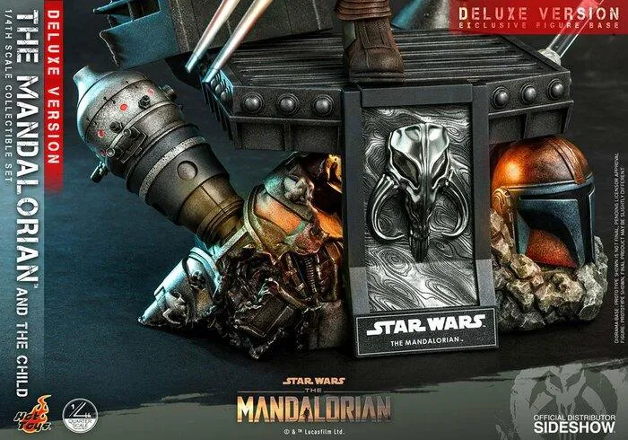 STAR WARS - The Mandalorian - The Mandalorian & The Child Deluxe 1/4 Action Figure 2-Pack