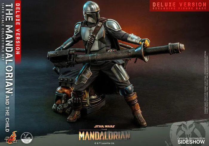 STAR WARS - The Mandalorian - The Mandalorian & The Child Deluxe 1/4 Action Figure 2-Pack