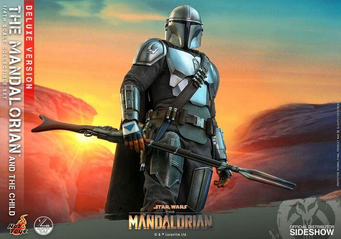 STAR WARS - The Mandalorian - The Mandalorian & The Child Deluxe 1/4 Action Figure 2-Pack