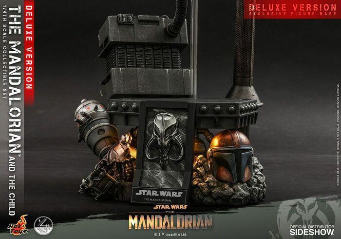 STAR WARS - The Mandalorian - The Mandalorian & The Child Deluxe 1/4 Action Figure 2-Pack