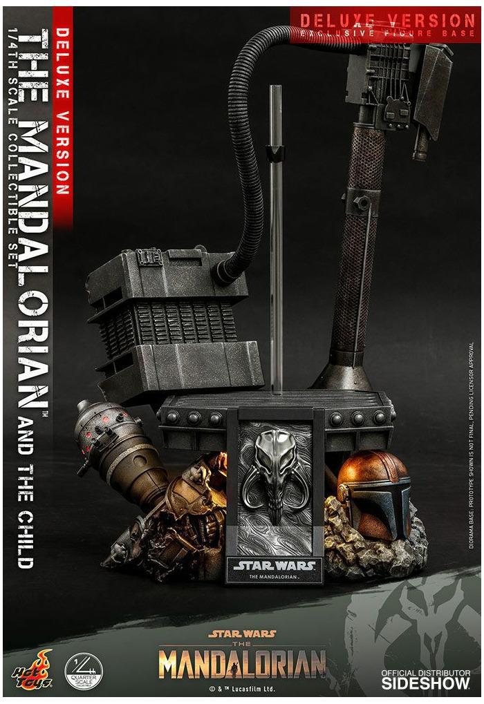 STAR WARS - The Mandalorian - The Mandalorian & The Child Deluxe 1/4 Action Figure 2-Pack