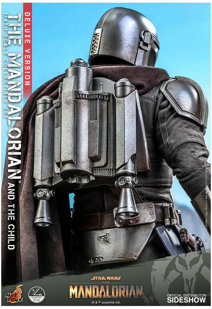 STAR WARS - The Mandalorian - The Mandalorian & The Child Deluxe 1/4 Action Figure 2-Pack