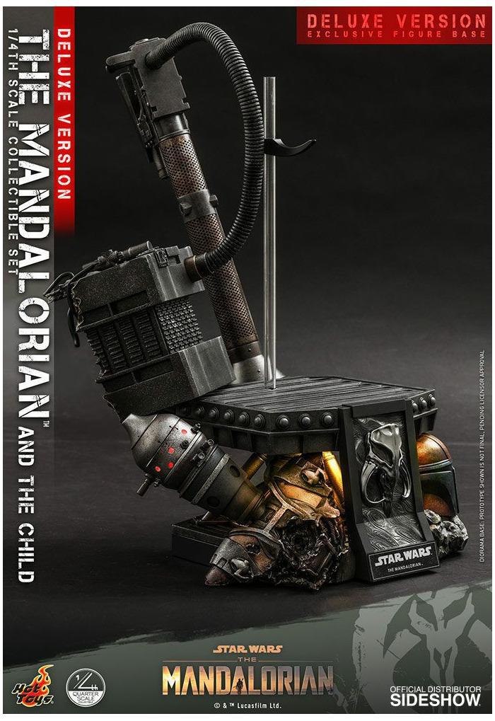 STAR WARS - The Mandalorian - The Mandalorian & The Child Deluxe 1/4 Action Figure 2-Pack