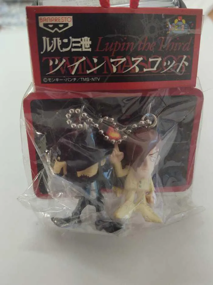 LUPIN III - Twin Mascot Jigen & Pycal Keychain