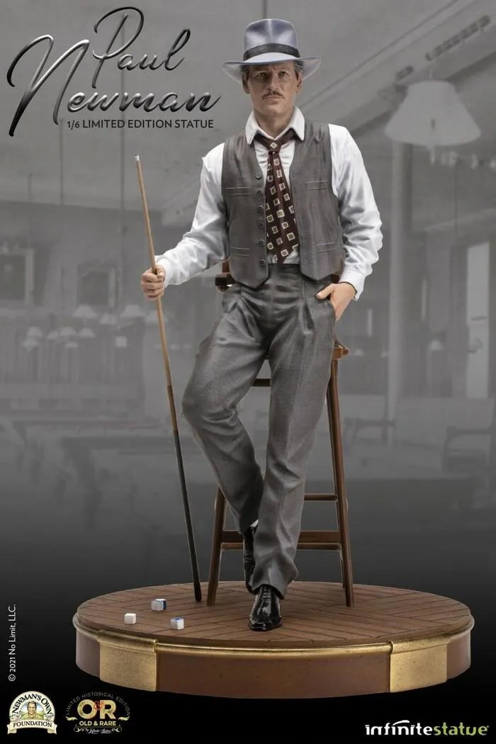 OLD & RARE - Paul Newman 1/6 Polystone Statue