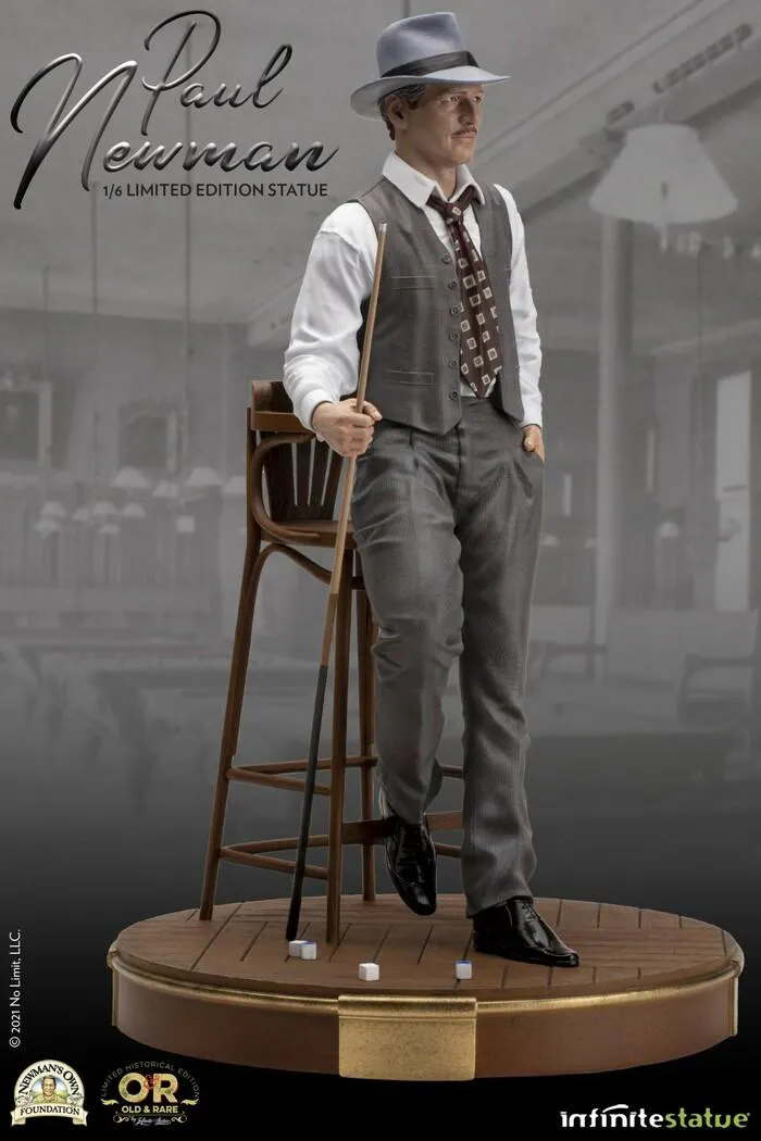 OLD & RARE - Paul Newman 1/6 Polystone Statue