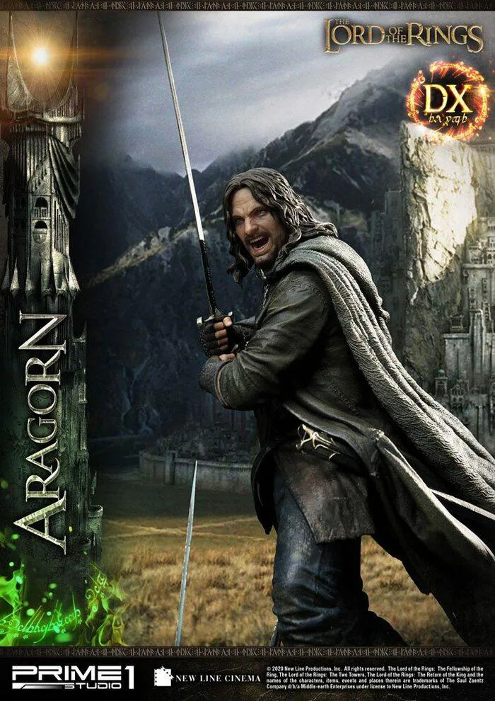 LORD OF THE RINGS - Aragorn Deluxe Ver. 1/4 Polystone Statue