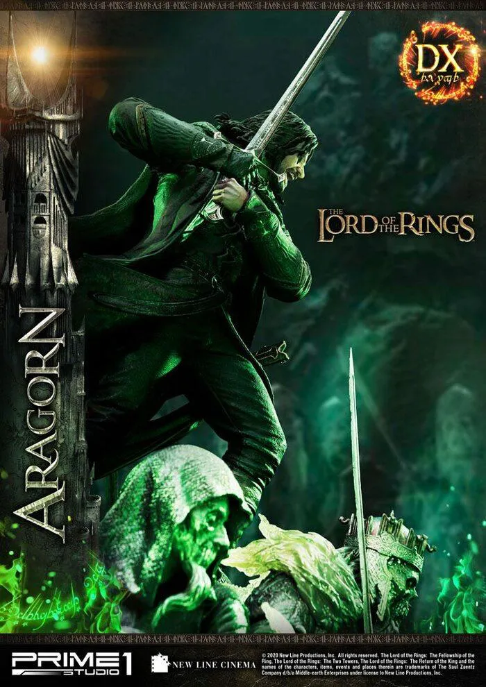 LORD OF THE RINGS - Aragorn Deluxe Ver. 1/4 Polystone Statue