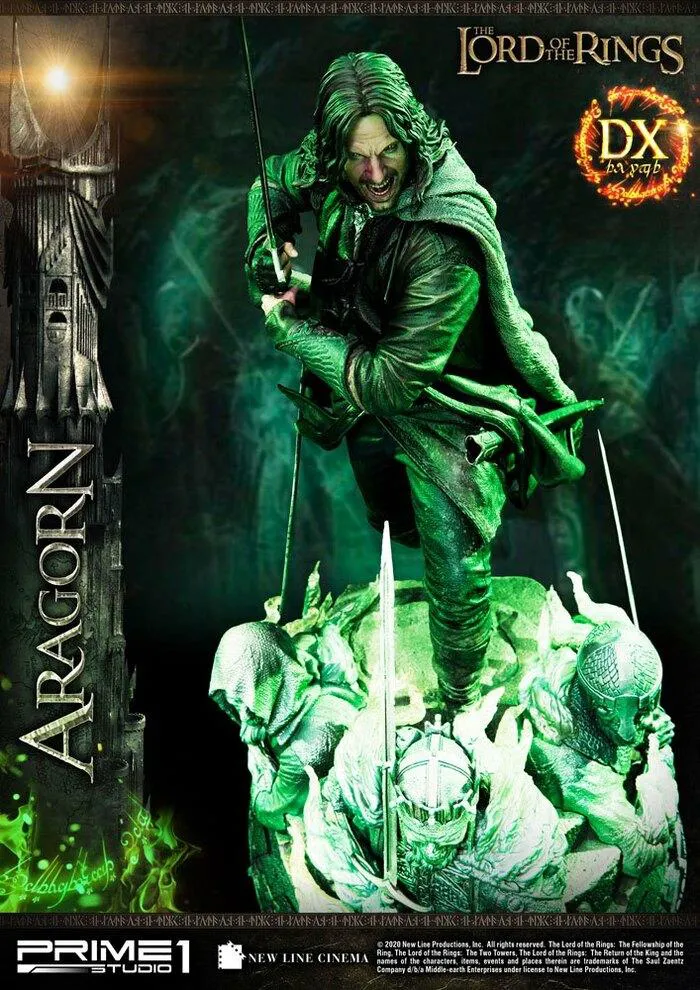 LORD OF THE RINGS - Aragorn Deluxe Ver. 1/4 Polystone Statue