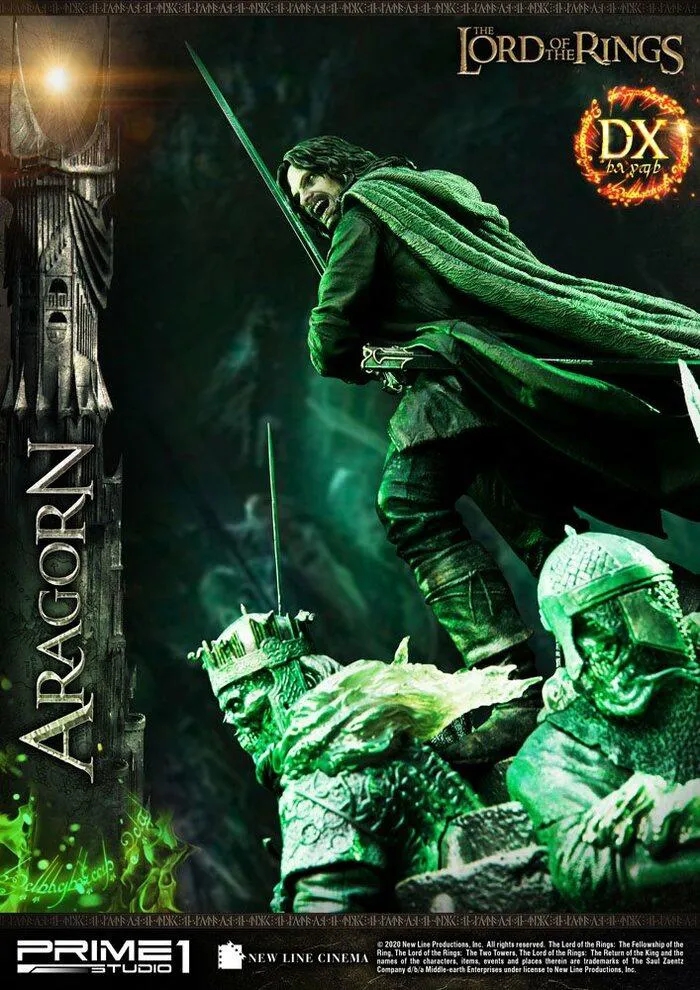 LORD OF THE RINGS - Aragorn Deluxe Ver. 1/4 Polystone Statue