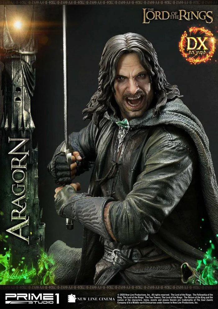 LORD OF THE RINGS - Aragorn Deluxe Ver. 1/4 Polystone Statue