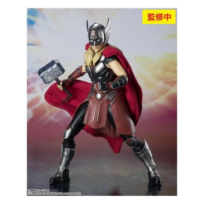 MARVEL - Thor Love & Thunder - Jane Foster Mighty Thor S.H. Figuarts Action Figure