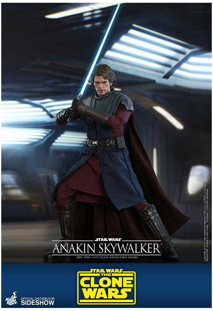 STAR WARS - The Clone Wars - Anakin Skywalker 1/6 Action Figure 12" TMS019