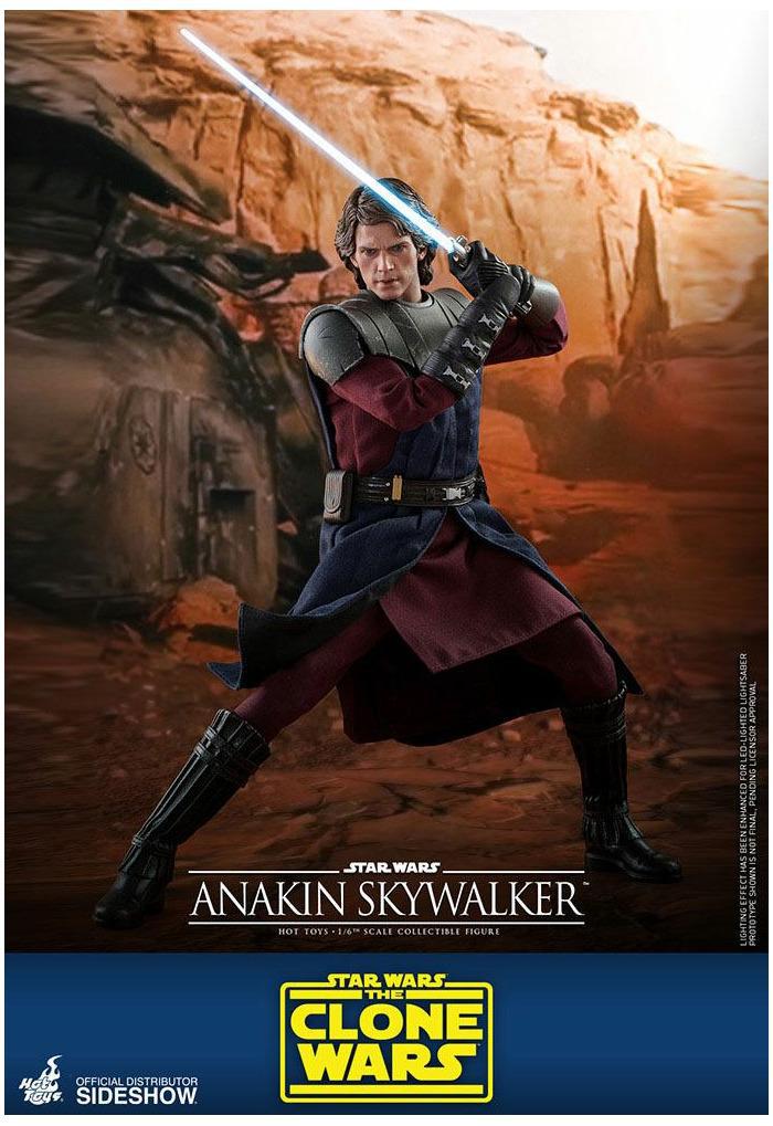 STAR WARS - The Clone Wars - Anakin Skywalker 1/6 Action Figure 12" TMS019