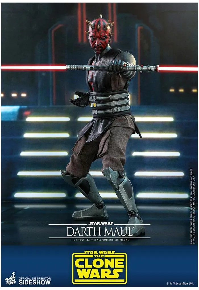 STAR WARS - The Clone Wars - Darth Maul 1/6 Action Figure 12" TMS024