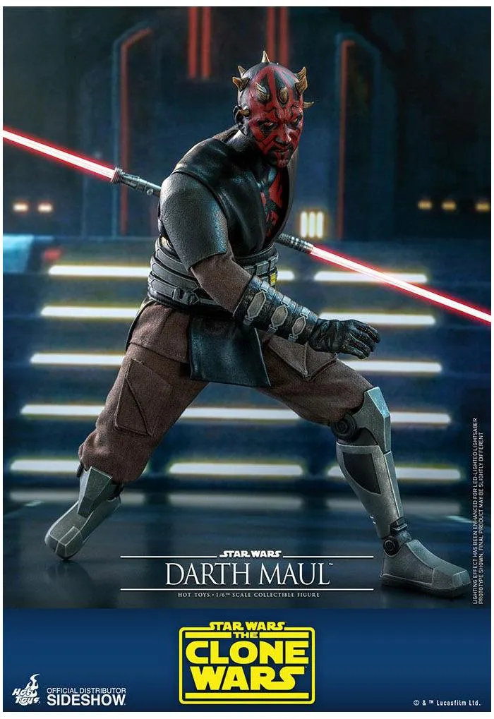 STAR WARS - The Clone Wars - Darth Maul 1/6 Action Figure 12" TMS024