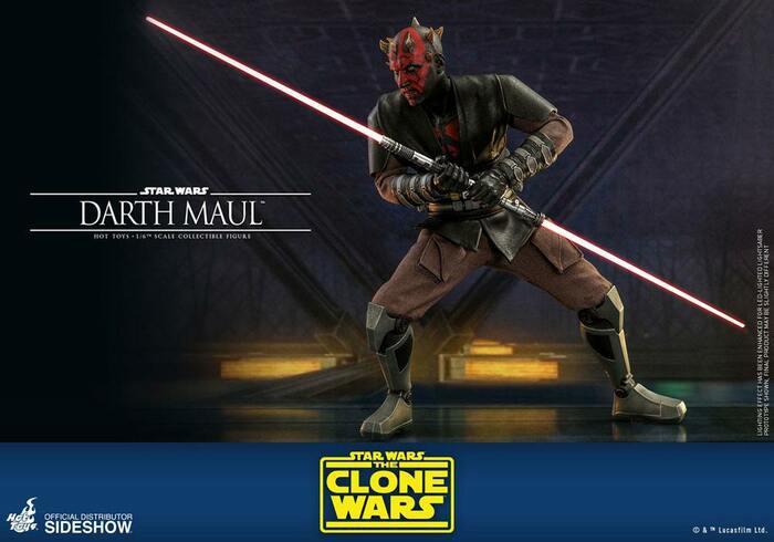 STAR WARS - The Clone Wars - Darth Maul 1/6 Action Figure 12" TMS024