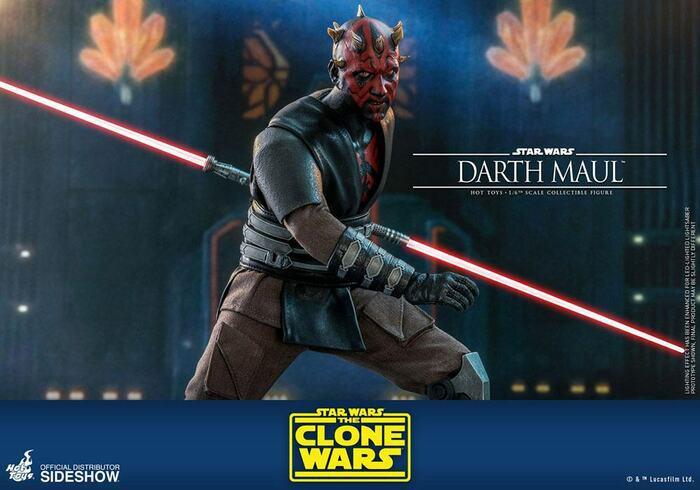 STAR WARS - The Clone Wars - Darth Maul 1/6 Action Figure 12" TMS024
