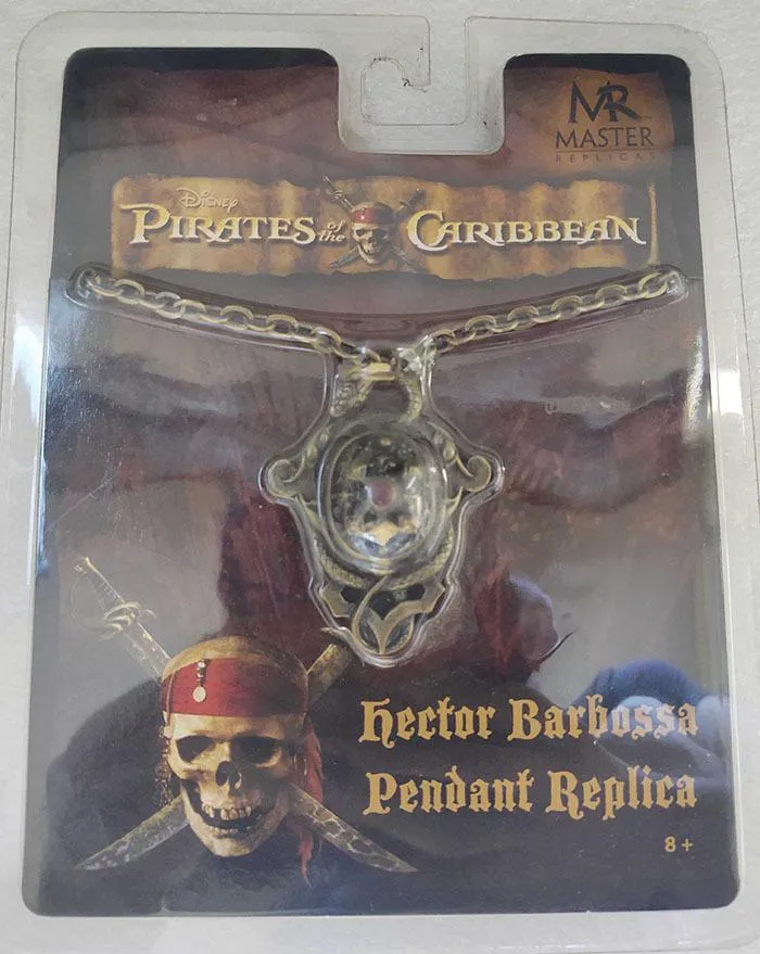 PIRATES OF THE CARIBBEAN - Hector Barbossa Pendant Replica