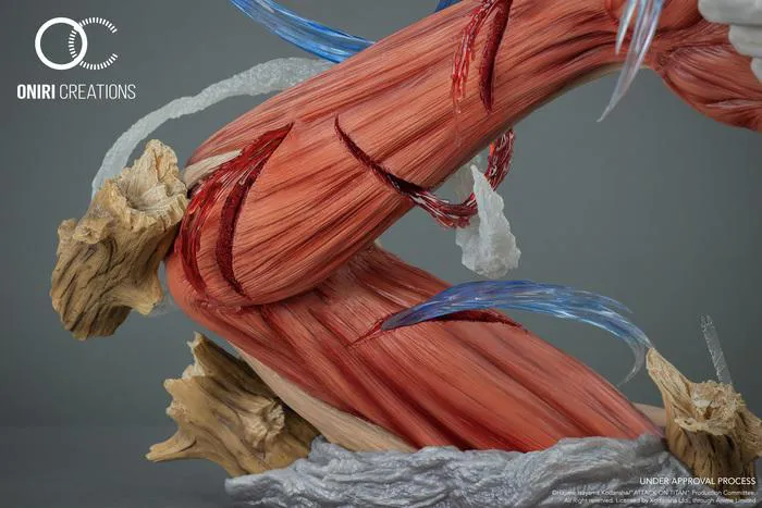 ATTACK ON TITAN - Levi vs Female Titan Statue