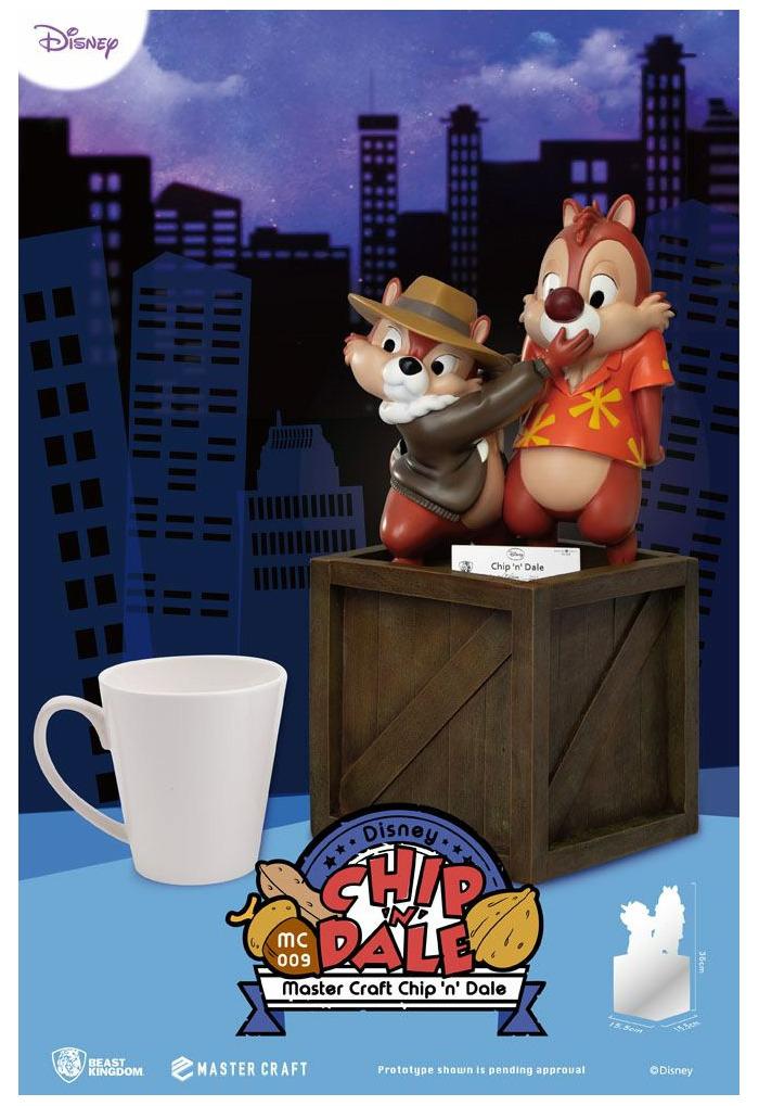 CHIP 'N DALE - Cip & Ciop Rescue Rangers Master Craft Statue
