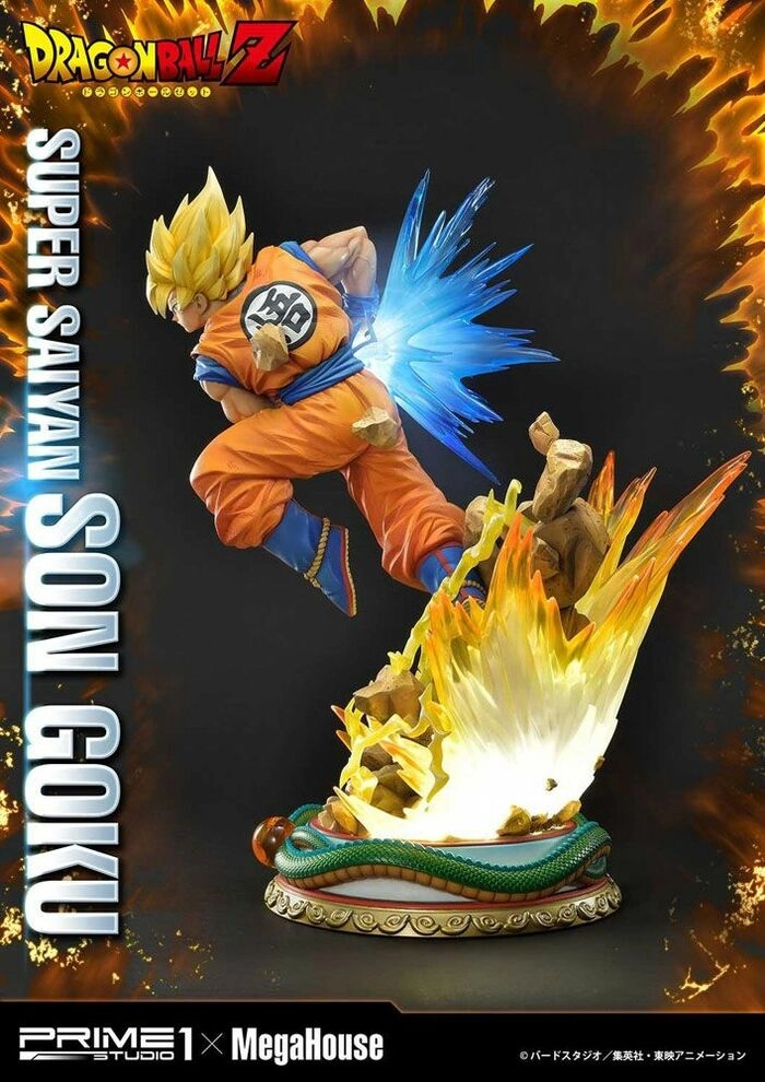 DRAGON BALL Z - Son Goku Super Saiyan 1/4 Polystone Statue
