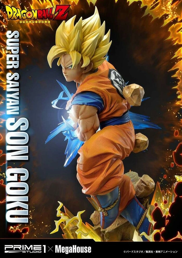 DRAGON BALL Z - Son Goku Super Saiyan 1/4 Polystone Statue