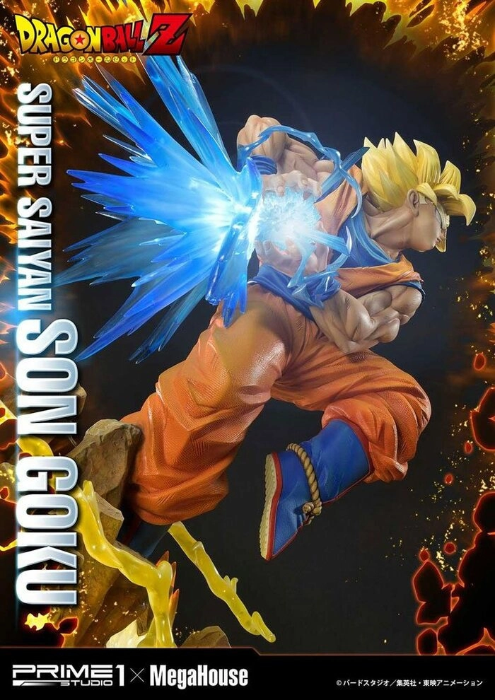DRAGON BALL Z - Son Goku Super Saiyan 1/4 Polystone Statue