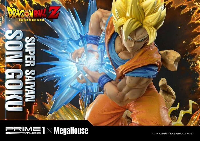 DRAGON BALL Z - Son Goku Super Saiyan 1/4 Polystone Statue