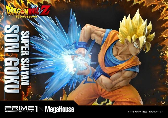 DRAGON BALL Z - Son Goku Super Saiyan 1/4 Polystone Statue