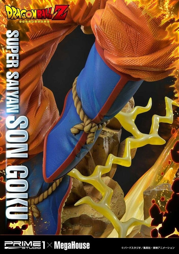 DRAGON BALL Z - Son Goku Super Saiyan 1/4 Polystone Statue