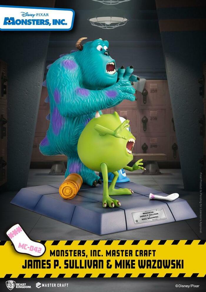 DISNEY - Monsters Inc. - Sullivan & Michael Wazowski Master Craft Statue
