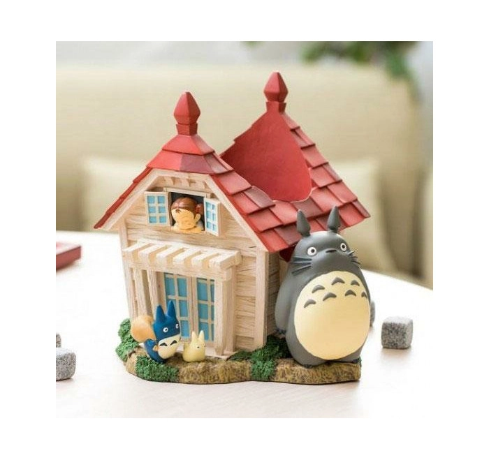 TOTORO - My Neighbor Totoro Diorama / Storage Box House & Totoro