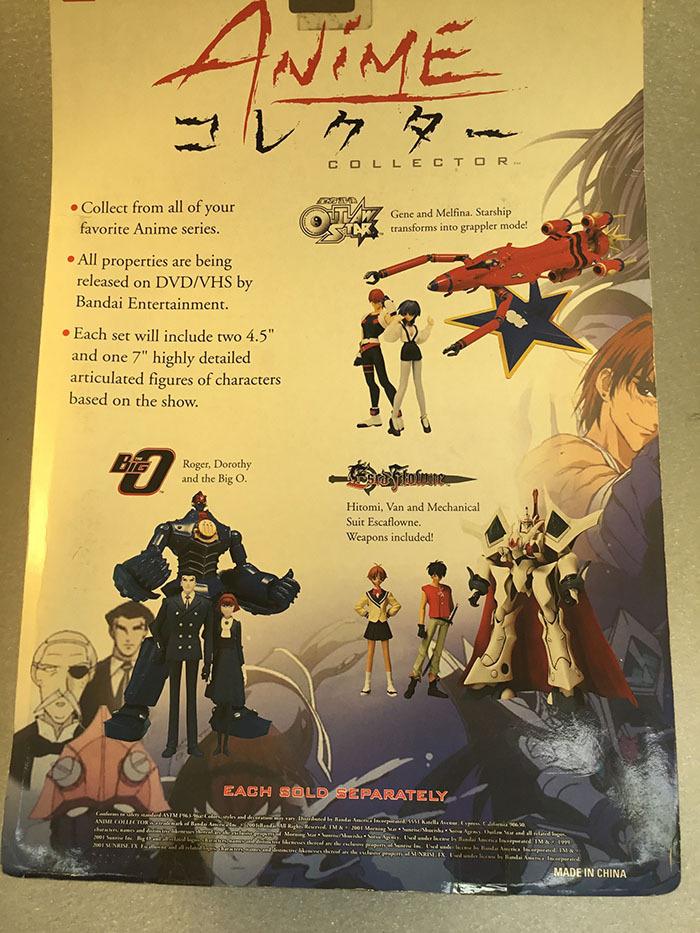 THE BIG O - Anime Collector - Roger Smith & R. Dorothy Wayneright Action Figure